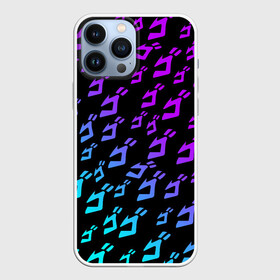 Чехол для iPhone 13 Pro Max с принтом JOJO S BIZARRE ADVENTURE NEON PATTERN   НЕОН УЗОР в Екатеринбурге,  |  | Тематика изображения на принте: adventure | jojo | jojos bizarre | jojos bizarre adventure | josuke | jotaro | jotaro kujo | killer queen | manga | yare yare daze | yoshikage | аниме | джоджо | манга | неон джо джо | яре яре дазе