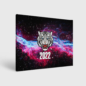 Холст прямоугольный с принтом ЧЁРНЫЙ ТИГР НОВЫЙ ГОД 2022   GRAY TIGER NEW YEAR в Екатеринбурге, 100% ПВХ |  | 2022 | beast | merry christmas | new year | red bow | santa hat | snow | tiger | winter | winter is coming | year of the tiger | год тигра | дед мороз | животные | звери | зверь | зима | зима 2022 | зима близко | новог | новогодни