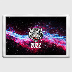 Магнит 45*70 с принтом ЧЁРНЫЙ ТИГР НОВЫЙ ГОД 2022   GRAY TIGER NEW YEAR в Екатеринбурге, Пластик | Размер: 78*52 мм; Размер печати: 70*45 | 2022 | beast | merry christmas | new year | red bow | santa hat | snow | tiger | winter | winter is coming | year of the tiger | год тигра | дед мороз | животные | звери | зверь | зима | зима 2022 | зима близко | новог | новогодни