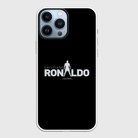 Чехол для iPhone 13 Pro Max с принтом Cristiano Ronaldo Black Theme в Екатеринбурге,  |  | cr7 | cristiano ronaldo | англия | апл | кригтиану | криштиану ронадлу | манчестер юнайтед | мю | премьер лига | роналду | футбол
