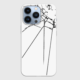 Чехол для iPhone 13 Pro с принтом Разбит в Екатеринбурге,  |  | военная | война | дырка | пробой | пуля | стекло | урон