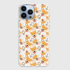 Чехол для iPhone 13 Pro Max с принтом Собака Сиба Ину в Екатеринбурге,  |  | animal | dog | hunting dog | shiba inu | shiba ken | spitz | год собаки | друг человека | животное | кинолог | охотничья собака | пёс | сиба ину | сиба кэн | собака сиба ину | собаковод | четвероногий | шиба ину | шпиц