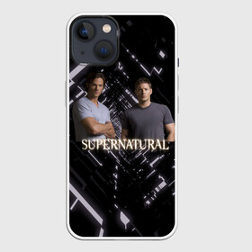 Чехол для iPhone 13 с принтом supernatural братья в Екатеринбурге,  |  | supernatural | абстракция | винчестер | сверхъестественное | сериал