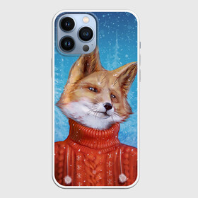 Чехол для iPhone 13 Pro Max с принтом НОВОГОДНИЙ ЛИС | CHRISTMAS FOX в Екатеринбурге,  |  | 2022 | christmas | fox | merry | new | snow | winter | year | год | зима | лис | лиса | лисица | новый | рождество | рыжая | рыжий | снег