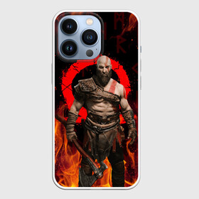 Чехол для iPhone 13 Pro с принтом GOD OF WAR РАГНАРЁК, КРАТОС В ОГНЕ в Екатеринбурге,  |  | ascension | betrayal | chains of olympus | cratos | fire | flame | ghost of sparta | god of war | hack and slash | kratos | logo | ragnarok | бог войны | год ов вар | год оф вар | игра | кратос | лого | логотип | огонь | пламя | рагнарёк | эмблема