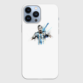 Чехол для iPhone 13 Pro Max с принтом Messi Argentina Team в Екатеринбурге,  |  | argentina | messi | лионель месси | месси аргентина | сборная аргентины | футбол