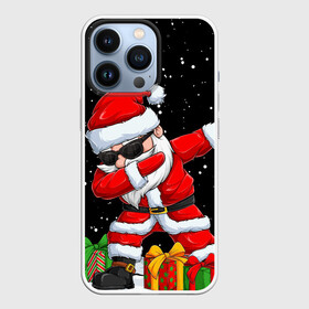 Чехол для iPhone 13 Pro с принтом SANTA, DAB в Екатеринбурге,  |  | 2021 | 2022 | bad | christmas | dab | happy | merry | merry christmas | new year | santa | snow | sweater | ugly christmas | winter | деб | дэб | зима | новогодний | новогодняя | новый год | рождественский | рождественский свитер | рождеств