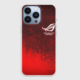 Чехол для iPhone 13 Pro с принтом REPUBLIC OF GAMERS | ASUS ROG в Екатеринбурге,  |  | asus | cyber | cybersport | game | gamers | gaming | of | republic | rog | sport | асус | игры | кибер | киберспорт | республика | спорт