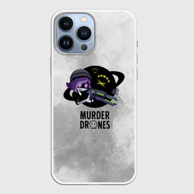 Чехол для iPhone 13 Pro Max с принтом Murder Drones. Дроны Убийцы в Екатеринбурге,  |  | animation | cartoon | drones | gun | murder | анимация | дроны | мультфильм | оружие