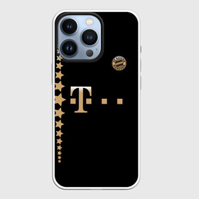 Чехол для iPhone 13 Pro с принтом Bayern Lewandowski Black Theme в Екатеринбурге,  |  | bavaria | bayern | lewandowski | бавария | германия | левандовски | лига чемпионов | мюнхен | польша | футбол