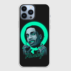 Чехол для iPhone 13 Pro Max с принтом Mint Asap в Екатеринбурге,  |  | asap rocky | hip hop | rap | rep | асап роки | исполнители | исполнитель | музыка | реп