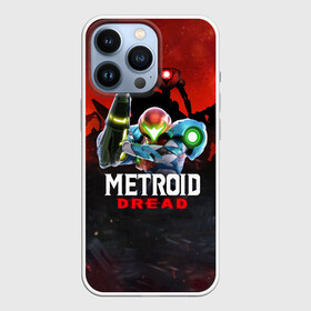 Чехол для iPhone 13 Pro с принтом Metroid Dread Самус Аран в Екатеринбурге,  |  | aran | dread | mercurysteam | metroid | nintendo | samus | samus aran | самус аран