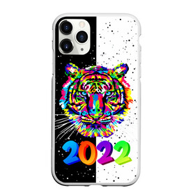 Чехол для iPhone 11 Pro Max матовый с принтом НОВЫЙ ГОД 2022   НОВОГОДНИЙ ТИГР   ПОП АРТ   POP ART в Екатеринбурге, Силикон |  | Тематика изображения на принте: 2021 | 2022 | happy new year | merry christmas | new year | snow | tiger | winter | year of the tiger | год тигра | зверь | зима | новогоднее настроение | новогодние праздники | новый год | рождество | символ года | синий тигр | снег | хищн