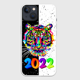Чехол для iPhone 13 с принтом НОВЫЙ ГОД 2022   НОВОГОДНИЙ ТИГР   ПОП АРТ   POP ART в Екатеринбурге,  |  | 2021 | 2022 | happy new year | merry christmas | new year | snow | tiger | winter | year of the tiger | год тигра | зверь | зима | новогоднее настроение | новогодние праздники | новый год | рождество | символ года | синий тигр | снег | хищн