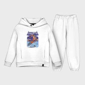 Детский костюм хлопок Oversize с принтом Metallica   Hockey в Екатеринбурге,  |  | dude | forward | hockey | ice | metallica | puck | scythe | skates | skull | team | коньки | коса | лёд | металлика | нападающий | хоккей | череп | чувак | шайба