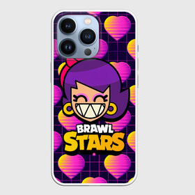 Чехол для iPhone 13 Pro с принтом Brawl Stars Лола и сердечки в Екатеринбурге,  |  | brawl | brawl stars | brawlstars | lola | бравл | бравлстарс | лола | лоли | разрушитель