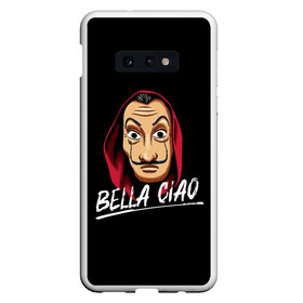 Чехол для Samsung S10E с принтом БУМАЖНЫЙ ДОМ LA CASA DE PAPEL BELLA CIAO в Екатеринбурге, Силикон | Область печати: задняя сторона чехла, без боковых панелей | bella ciao | la casa de papel | бумажный дом | ла каса де | ла каса де папель | ла каса де пепел | лакаса | сериал | фильм