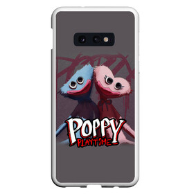 Чехол для Samsung S10E с принтом ХАГГИ ВАГГИ ПАРОЧКА - POPPY PLAYTIME в Екатеринбурге, Силикон | Область печати: задняя сторона чехла, без боковых панелей | Тематика изображения на принте: poppy playtime | игра | монстр | плэйтайм | попи плей тайм | попи плэй тайм | попиплейтам | попиплэйтайм | поппи плейтайм | поппиплэйтайм | хагги вагги | хаги ваги | хоррор