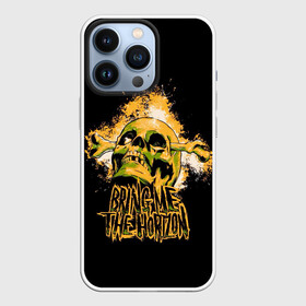 Чехол для iPhone 13 Pro с принтом BMTH Skull в Екатеринбурге,  |  | alternative | bring me the horizon | metall | music | rock | альтернатива | бринг ми зэ харайзон | бринги | металл | музыка | рок