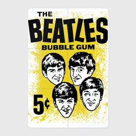 Магнитный плакат 2Х3 с принтом The Beatles bubble gum в Екатеринбурге, Полимерный материал с магнитным слоем | 6 деталей размером 9*9 см | Тематика изображения на принте: bubble gum | englang | george harrison | group | john lennon | legend | liverpool | paul mccartney | ringo starr | the beatles | битлз | группа | джон леннон | джордж харрисон | легенда | пол маккартни | ринго старр