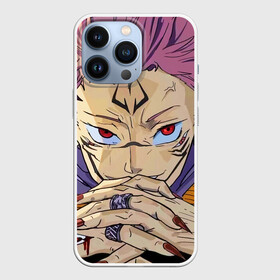 Чехол для iPhone 13 Pro с принтом Jujutsu Kaisen (Магическая битва)   Сукуна в Екатеринбурге,  |  | jujutsu kaisen | sukuna | аниме | двуликий | дзюдзюцу кайсэн | магическая битва | манга | сукуна