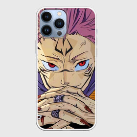 Чехол для iPhone 13 Pro Max с принтом Jujutsu Kaisen (Магическая битва)   Сукуна в Екатеринбурге,  |  | jujutsu kaisen | sukuna | аниме | двуликий | дзюдзюцу кайсэн | магическая битва | манга | сукуна