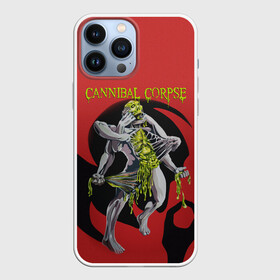 Чехол для iPhone 13 Pro Max с принтом Horror Skull | Cannibal Corpse в Екатеринбурге,  |  | Тематика изображения на принте: cannibal | cannibal corpse | corpse | death metal | deathgrind | horror | дэт метал | дэтграйнд | каннибал корпс | кеннибал корпс | кэннибал корпс | скелет | труп каннибала | ужас | ужастик | хорор | хоррор