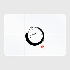 Магнитный плакат 3Х2 с принтом Котик на тебе спит в Екатеринбурге, Полимерный материал с магнитным слоем | 6 деталей размером 9*9 см | Тематика изображения на принте: cat | cats | киса | киска | кот | котенок | коты | кошечка | кошка | кошки | мем | мем с котом | феншуй