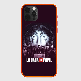 Чехол для iPhone 12 Pro с принтом БУМАЖНЫЙ ДОМ ПЕРСОНАЖИ - LA CASA DE PAPEL в Екатеринбурге, силикон | область печати: задняя сторона чехла, без боковых панелей | Тематика изображения на принте: bella ciao | la casa de papel | бумажный дом | ла каса де | ла каса де папель | ла каса де пепел | лакаса | сериал | фильм