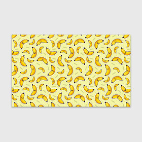 Бумага для упаковки 3D с принтом Банановый Бум в Екатеринбурге, пластик и полированная сталь | круглая форма, металлическое крепление в виде кольца | Тематика изображения на принте: банан | банановый | бананы | паттерн | прикол | фрукты