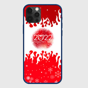 Чехол для iPhone 12 Pro Max с принтом Happy New Year Fire. в Екатеринбурге, Силикон |  | Тематика изображения на принте: 2022 | fire | happy new year | merry christmas | год тигра | зима близко | нг | новогодний | новогодний тигр | новогодняя символика | новый год | новый год 2022 | рождество | символ 2022 года | снег | снежинки | тигр