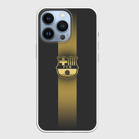 Чехол для iPhone 13 Pro с принтом Barcelona Gold Graphite Theme в Екатеринбурге,  |  | Тематика изображения на принте: barcelona | blaugrana | fc barcelona | spain | барселона | гранатово синие | золото | золотоые логотипы | золотые эмблемы | ла лига | лига чемпионов | фк барселона | футбол | чемпионат испании