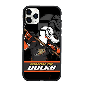 Чехол для iPhone 11 Pro Max матовый с принтом Анахайм Дакс Anaheim Ducks в Екатеринбурге, Силикон |  | Тематика изображения на принте: anaheim | anaheim ducks | ducks | hockey | nhl | usa | дакс | нхл | спорт | сша | хоккей | шайба