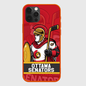 Чехол для iPhone 12 Pro с принтом Оттава Сенаторз, Ottawa Senators в Екатеринбурге, силикон | область печати: задняя сторона чехла, без боковых панелей | hockey | nhl | ottawa | ottawa senators | senators | usa | нхл | оттава | оттава сенаторз | сенаторз | спорт | сша | хоккей | шайба