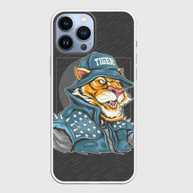 Чехол для iPhone 13 Pro Max с принтом Крутой тигр | cool tiger в Екатеринбурге,  |  | furry | tiger | восточный тигр | год тигра | кошка | тигр | тигренок | фурри | хищник