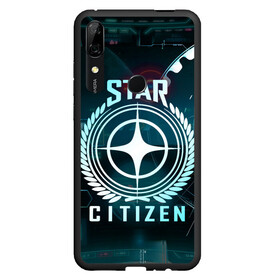 Чехол для Honor P Smart Z с принтом Star Citizen (Стар Ситизен) в Екатеринбурге, Силикон | Область печати: задняя сторона чехла, без боковых панелей | squadron 42 | star citizen | галактика | игры | космического симулятора | космос