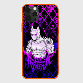 Чехол для iPhone 12 Pro с принтом JOJO / KILLER QUEEN / КОРОЛЕВА УБИЙЦА / ART в Екатеринбурге, силикон | область печати: задняя сторона чехла, без боковых панелей | Тематика изображения на принте: adventure | jojo | jojos bizarre | jojos bizarre adventure | killer queen | pattern | yare yare daze | аниме | брызги | джоджо | манга | узор | яре яре дазе