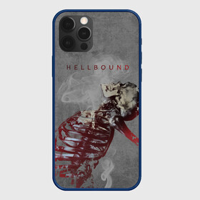 Чехол для iPhone 12 Pro Max с принтом Hellbound Новая истина в Екатеринбурге, Силикон |  | Тематика изображения на принте: дым | надпись | скелет | текстура