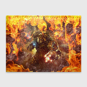 Обложка для студенческого билета с принтом CYBER DEMON IN FIRE | DOOM BOSS в Екатеринбурге, натуральная кожа | Размер: 11*8 см; Печать на всей внешней стороне | Тематика изображения на принте: bos | boss | cyber demon | cyberdemon | demons | devil | doom | doom eternal | doom slayer | fire | hell | in fire | slayer | ад | бос | босс | демон | демоны | дум | кибер демон | кибердемон
