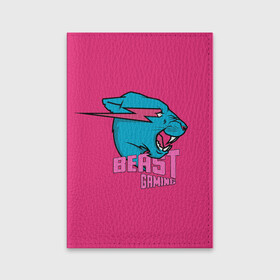 Обложка для паспорта матовая кожа с принтом Mr Beast Gaming Full Print (Pink edition) в Екатеринбурге, натуральная матовая кожа | размер 19,3 х 13,7 см; прозрачные пластиковые крепления | Тематика изображения на принте: gamer | games | gaming | mr beast | mrbeast | youtube | блогеры | игры | мистер бист | ютуберы