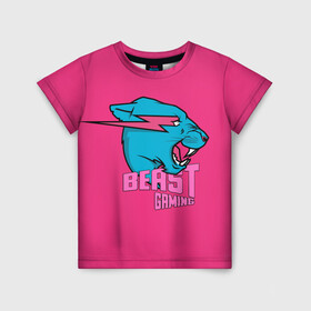 Детская футболка 3D с принтом Mr Beast Gaming Full Print (Pink edition) в Екатеринбурге, 100% гипоаллергенный полиэфир | прямой крой, круглый вырез горловины, длина до линии бедер, чуть спущенное плечо, ткань немного тянется | gamer | games | gaming | mr beast | mrbeast | youtube | блогеры | игры | мистер бист | ютуберы