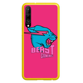 Чехол для Honor P30 с принтом Mr Beast Gaming Full Print (Pink edition) в Екатеринбурге, Силикон | Область печати: задняя сторона чехла, без боковых панелей | gamer | games | gaming | mr beast | mrbeast | youtube | блогеры | игры | мистер бист | ютуберы