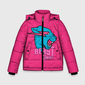 Зимняя куртка для мальчиков 3D с принтом Mr Beast Gaming Full Print (Pink edition) в Екатеринбурге, ткань верха — 100% полиэстер; подклад — 100% полиэстер, утеплитель — 100% полиэстер | длина ниже бедра, удлиненная спинка, воротник стойка и отстегивающийся капюшон. Есть боковые карманы с листочкой на кнопках, утяжки по низу изделия и внутренний карман на молнии. 

Предусмотрены светоотражающий принт на спинке, радужный светоотражающий элемент на пуллере молнии и на резинке для утяжки | Тематика изображения на принте: gamer | games | gaming | mr beast | mrbeast | youtube | блогеры | игры | мистер бист | ютуберы