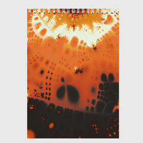 Скетчбук с принтом Коллекция Journey Оранжевый взрыв 126-3 2 в Екатеринбурге, 100% бумага
 | 48 листов, плотность листов — 100 г/м2, плотность картонной обложки — 250 г/м2. Листы скреплены сверху удобной пружинной спиралью | abstraction | black | bright | fractal | orange | абстракция | на витрину | оранжевый | фрактал | черный | яркий