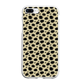 Чехол для iPhone 7Plus/8 Plus матовый с принтом Шкура Леопарда (Leopard) в Екатеринбурге, Силикон | Область печати: задняя сторона чехла, без боковых панелей | Тематика изображения на принте: jaguar | leopard | ocelot | predator | гепард | дикая кошка | животное | зверь | кот | леопард | леопардовые пятна | оцелот | хищная кошка | хищник | ягуар