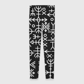 Леггинсы 3D с принтом Скандинавские руны, Славянские символы в Екатеринбурге, 80% полиэстер, 20% эластан | Эластичный пояс, зауженные к низу, низкая посадка | runes | викинг | викинги | древние знаки | знаки | норвегия | норвежские | руны | русь | символы | скандинавия | скандинавские | славяне | славянская символика