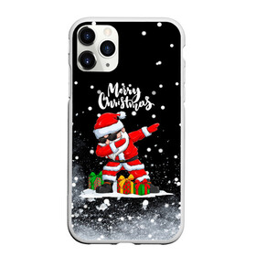 Чехол для iPhone 11 Pro матовый с принтом Santa Dabbing с подарками. в Екатеринбурге, Силикон |  | 2022 | dabbing | happy new year | merry christmas | santa dabbing | год тигра | зима близко | нг | новогодний | новый год | новый год 2022 | рождество | символ 2022 года | снег | снежинки