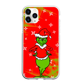 Чехол для iPhone 11 Pro Max матовый с принтом Новогодний Grinch на танцполе. в Екатеринбурге, Силикон |  | 2022 | grinch | happy new year | merry christmas | год тигра | гринч | зима близко | нг | новогодний | новый год | новый год 2022 | рождество | снег | снежинки