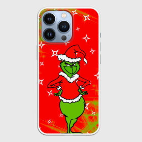 Чехол для iPhone 13 Pro с принтом Новогодний Grinch на танцполе. в Екатеринбурге,  |  | 2022 | grinch | happy new year | merry christmas | год тигра | гринч | зима близко | нг | новогодний | новый год | новый год 2022 | рождество | снег | снежинки