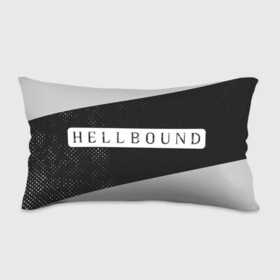 Подушка 3D антистресс с принтом HELLBOUND - Полосы в Екатеринбурге, наволочка — 100% полиэстер, наполнитель — вспененный полистирол | состоит из подушки и наволочки на молнии | bound | hell | hellbound | netflix | series | ада | зов | корейский | культура | монстры | поп | сериал | сериалы